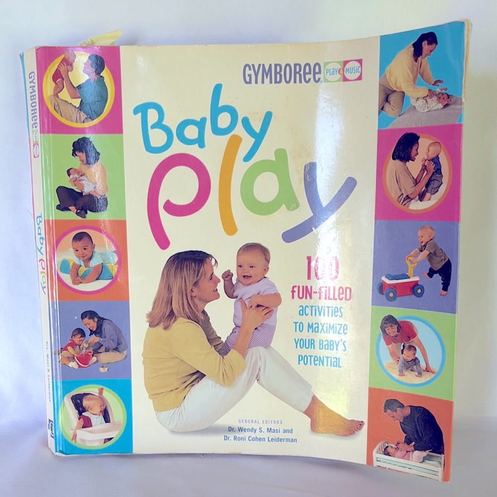 Pre- Owned Gymboree Baby Play Book - Colorful Activity Guide Paperback 0- 12 MOS